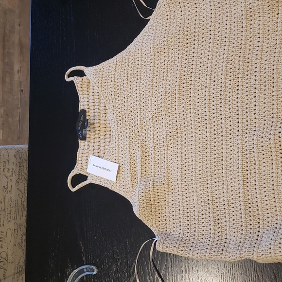 NWT! Banana Republic Crochet halter dress - Picture 2 of 8